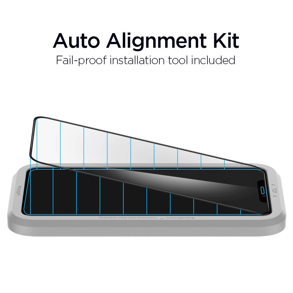 Spigen Align Glass FC - iPhone 11/XR (2)