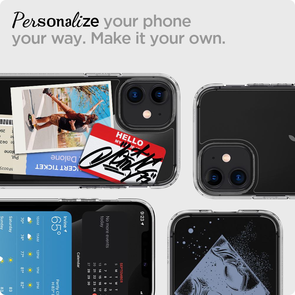 Spigen Ultra Hybrid, clear - iPhone 12 mini (10)