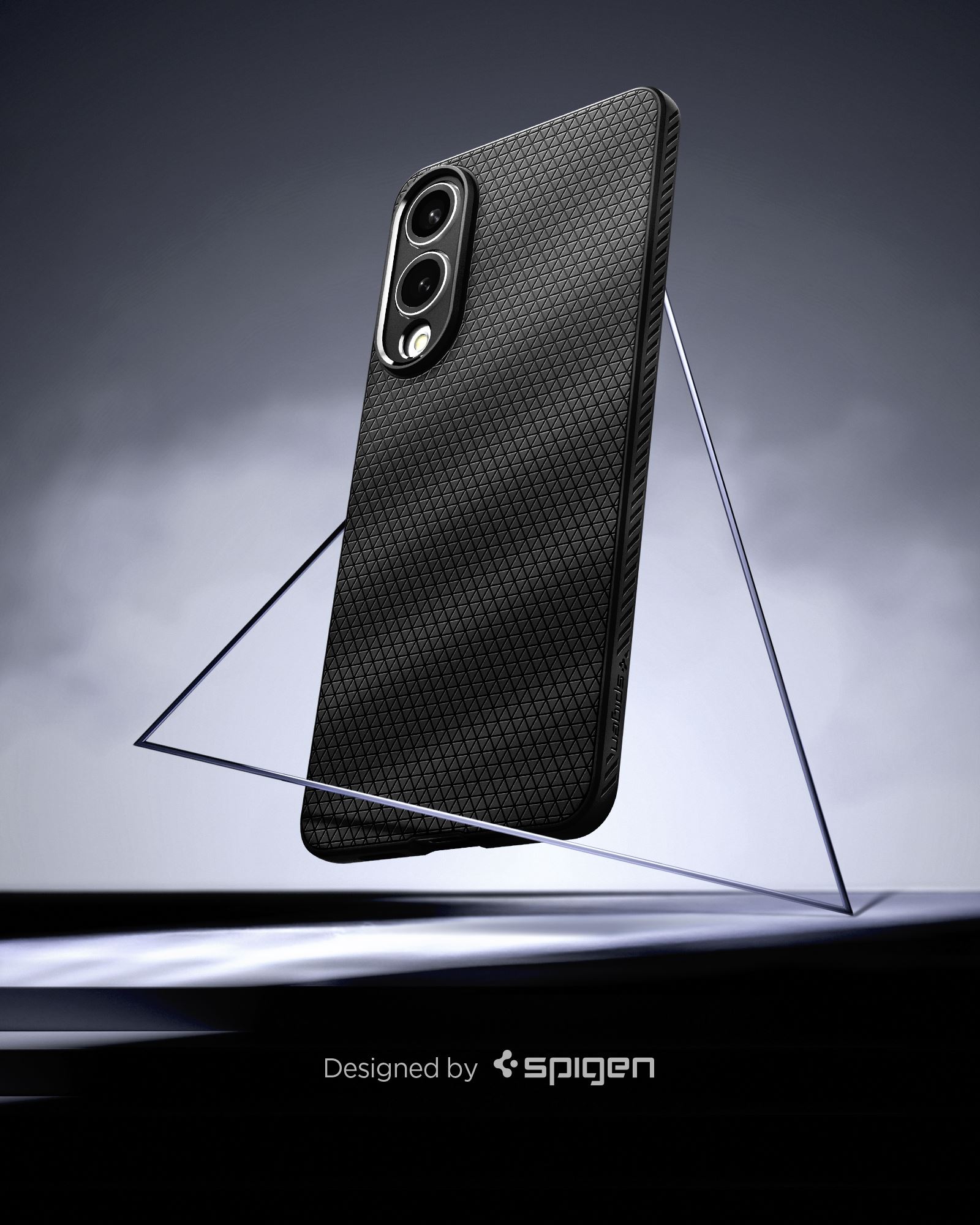 Spigen Liquid Air, matte black - Samsung Galaxy S25 Edge (16)
