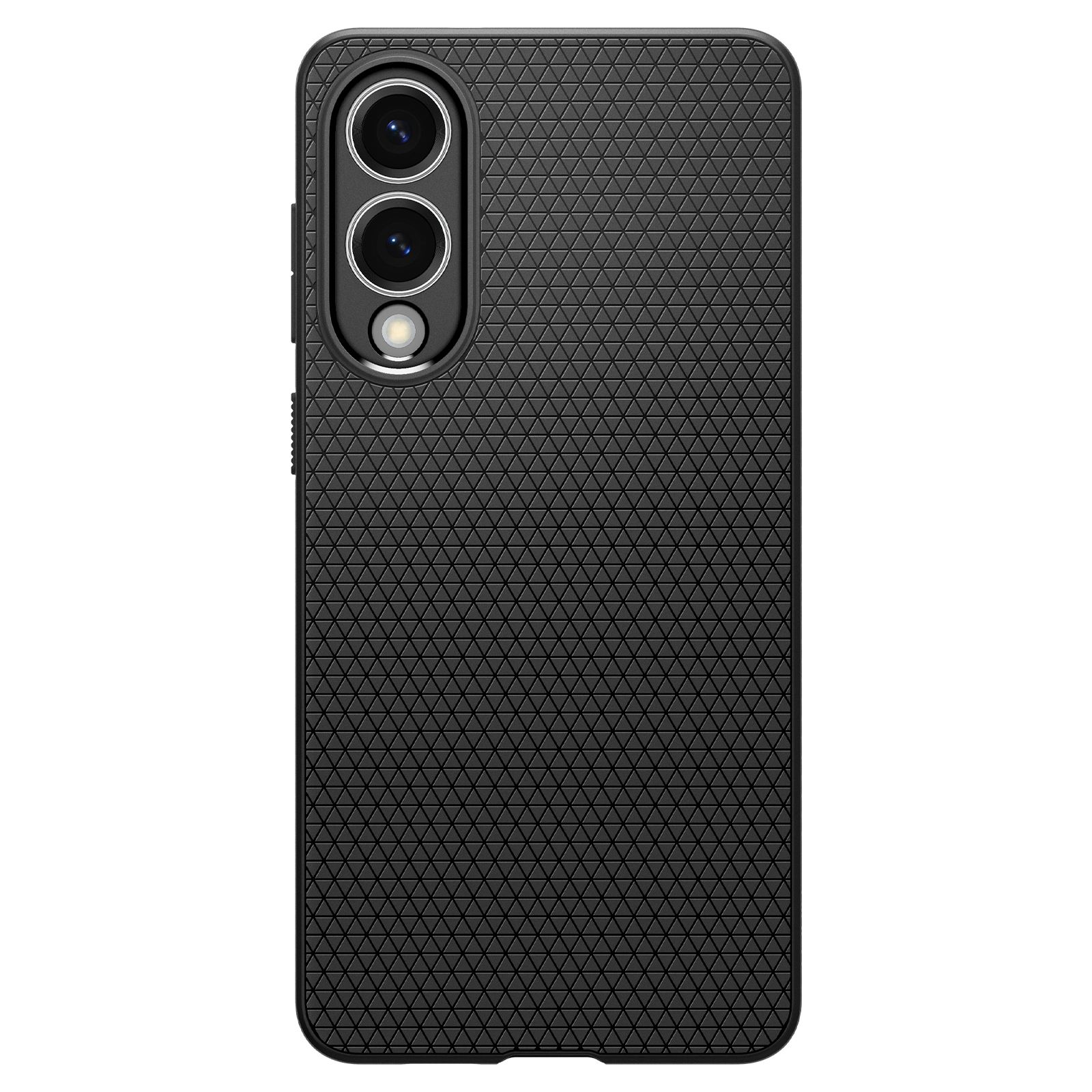 Spigen Liquid Air, matte black - Samsung Galaxy S25 Edge (2)