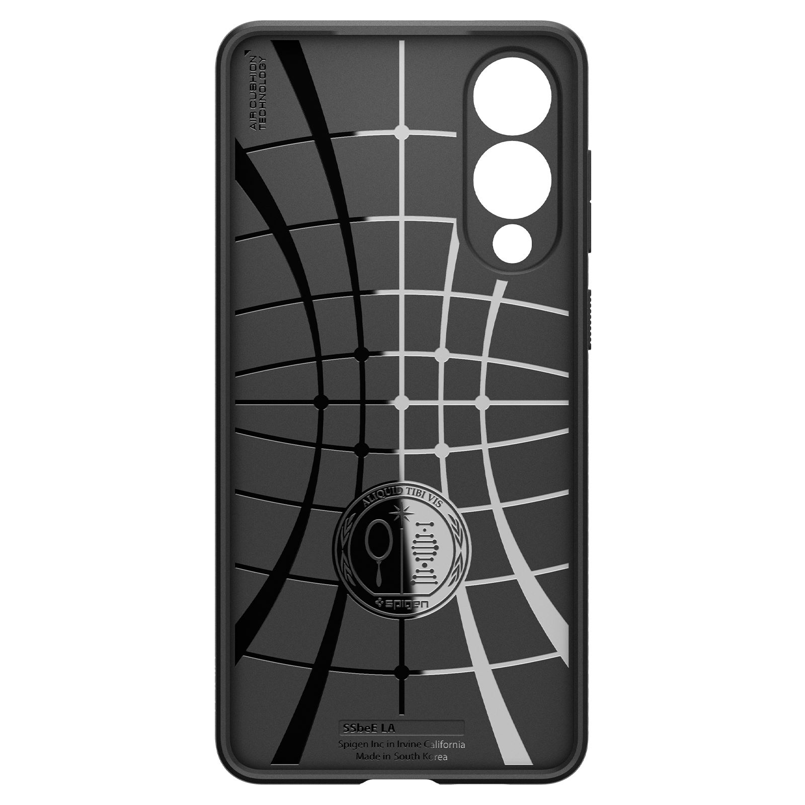 Spigen Liquid Air, matte black - Samsung Galaxy S25 Edge (3)