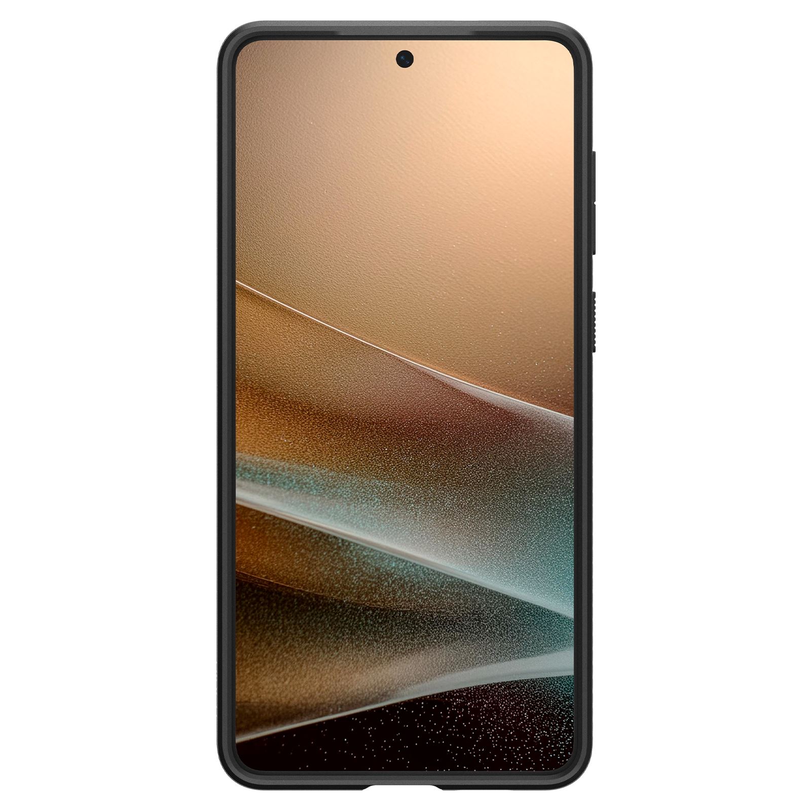 Spigen Liquid Air, matte black - Samsung Galaxy S25 Edge (4)