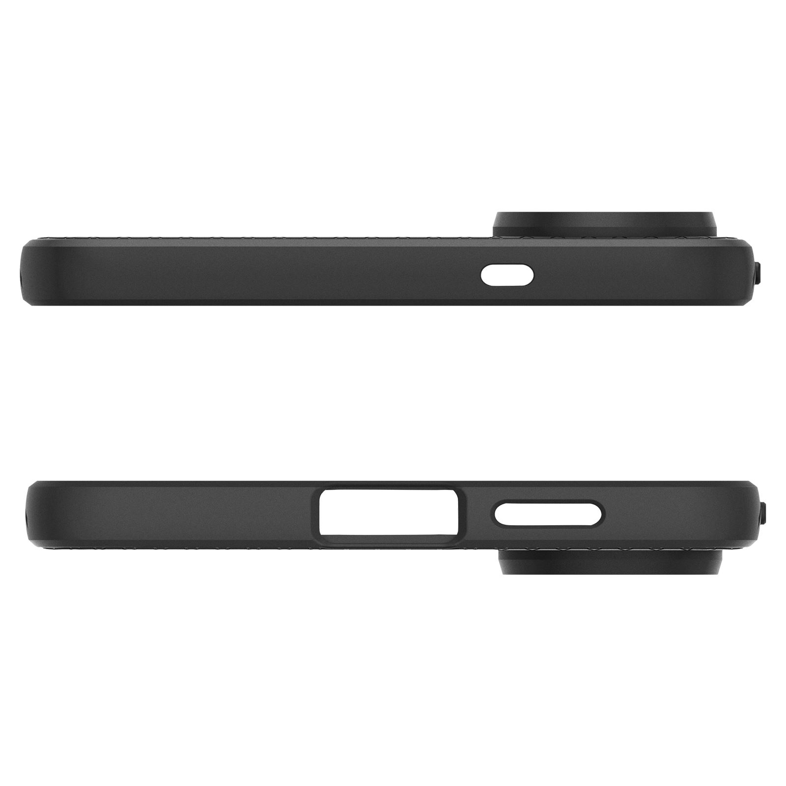 Spigen Liquid Air, matte black - Samsung Galaxy S25 Edge (6)