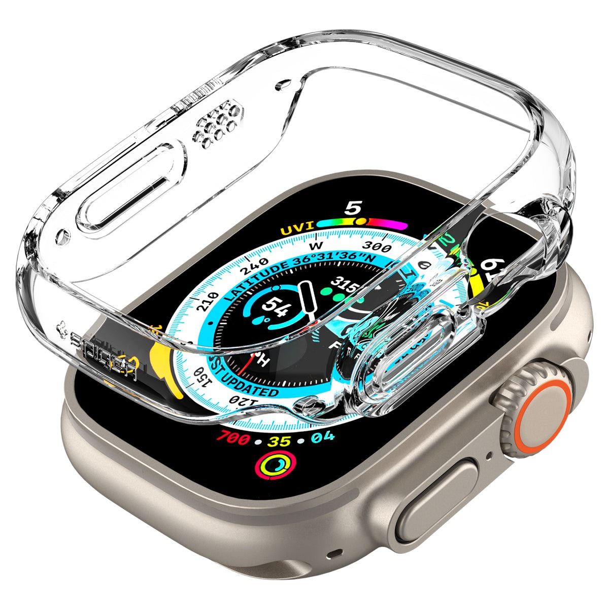 Spigen Thin Fit, clear - Apple Watch Ultra 3/2/1 (3)