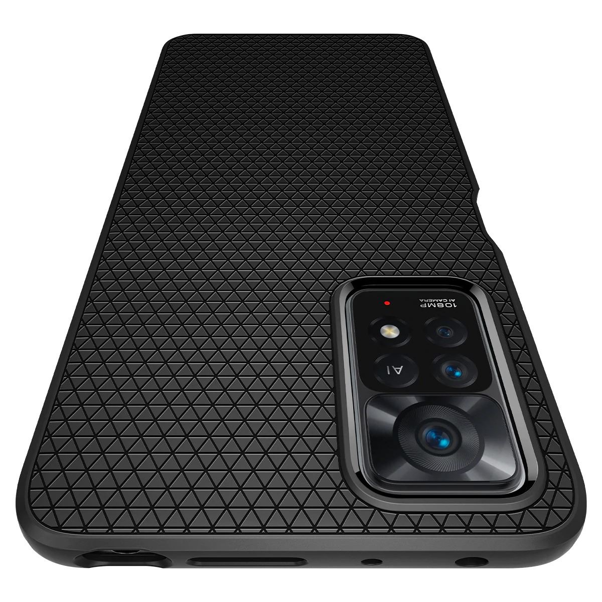 Spigen Liquid Air, black - Xiaomi Redmi Note 11 Pro 5G (4)