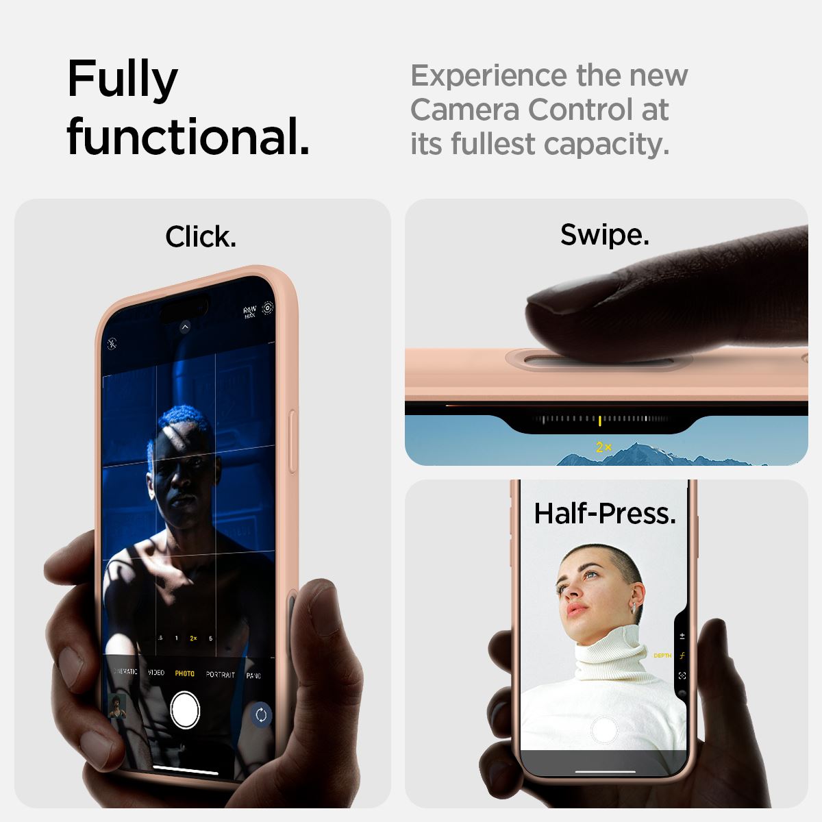 Spigen Ultra Hybrid T MagSafe, frost rose titanium - iPhone 16 Pro (13)