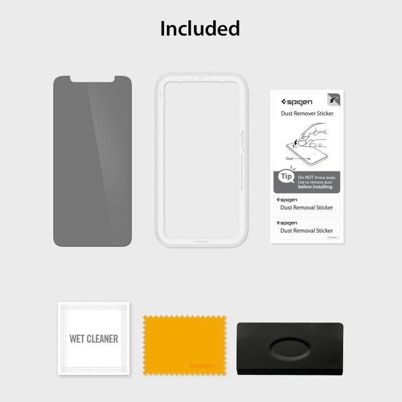 Spigen Glass AlignMaster Privacy 1 Pack - iPhone 11 (2)