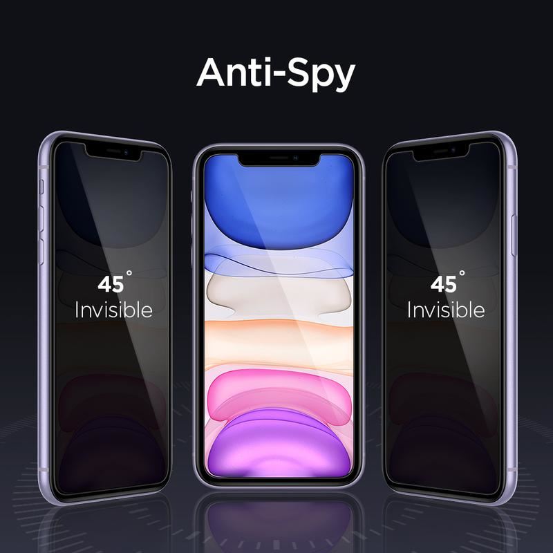 Spigen Glass AlignMaster Privacy 1 Pack - iPhone 11 (6)