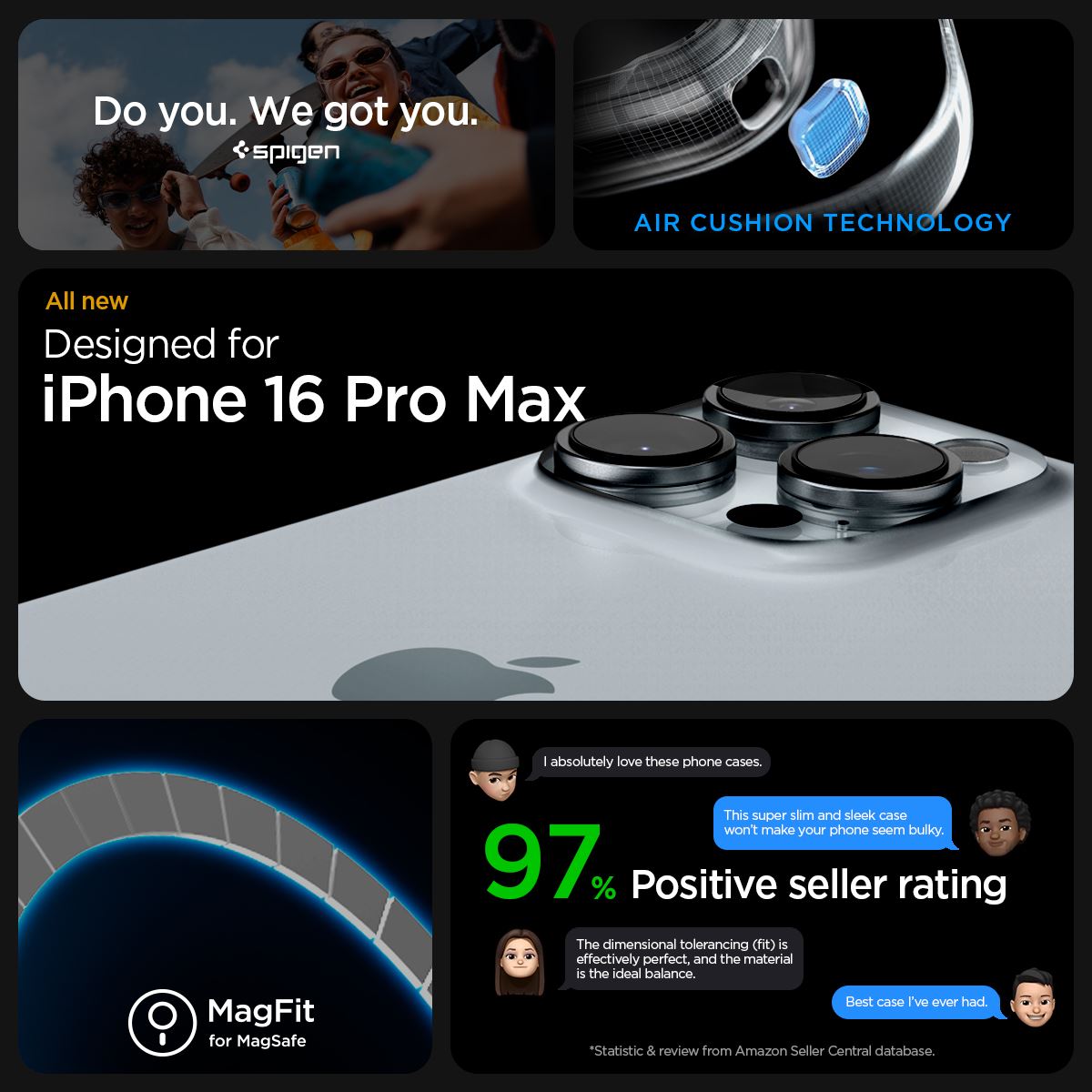 Spigen Ultra Hybrid MagSafe, frost black - iPhone 16 Pro Max (8)