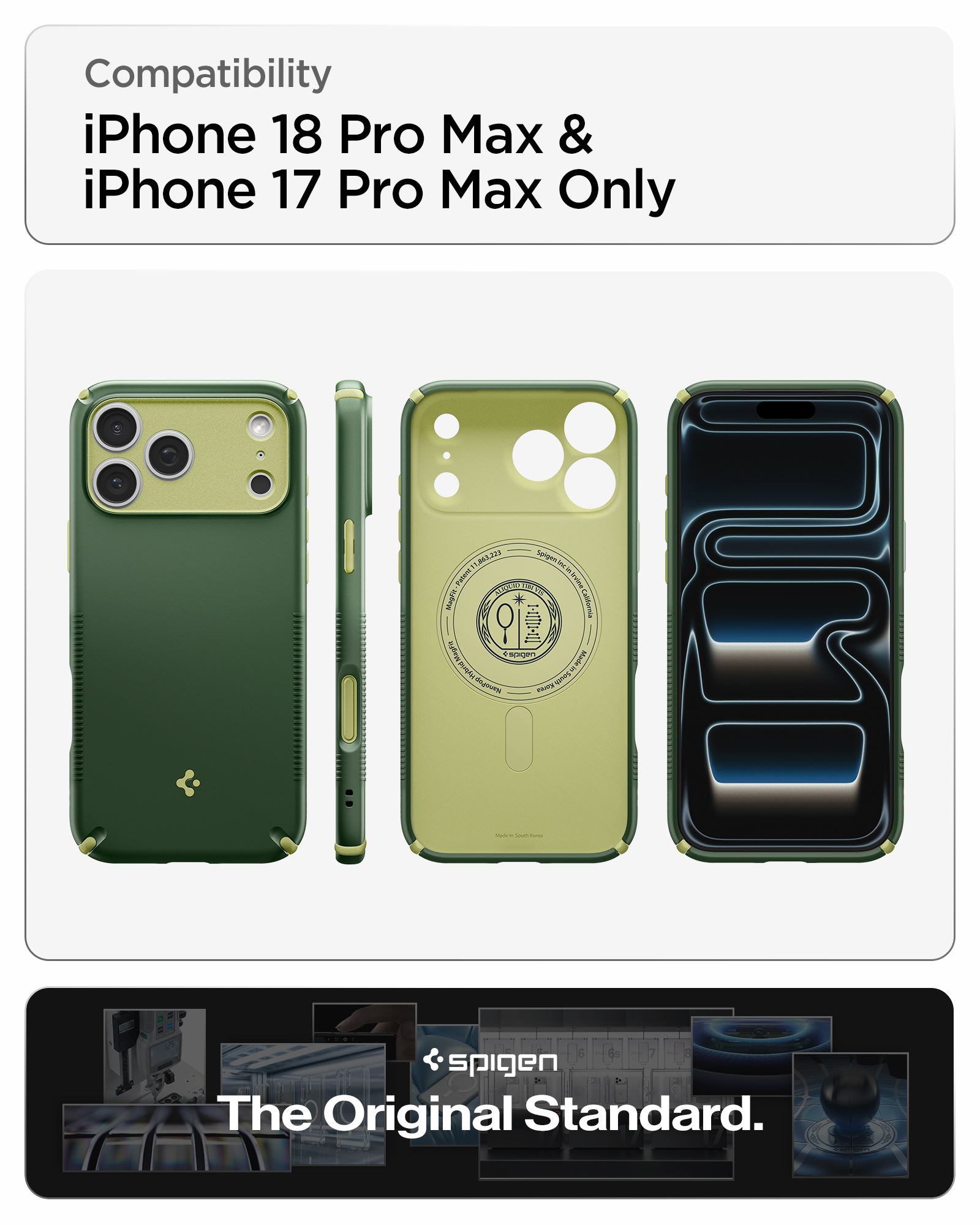 Spigen Nano Pop Hybrid MagSafe, avo green - iPhone 18 Pro Max/17 Pro Max (23)