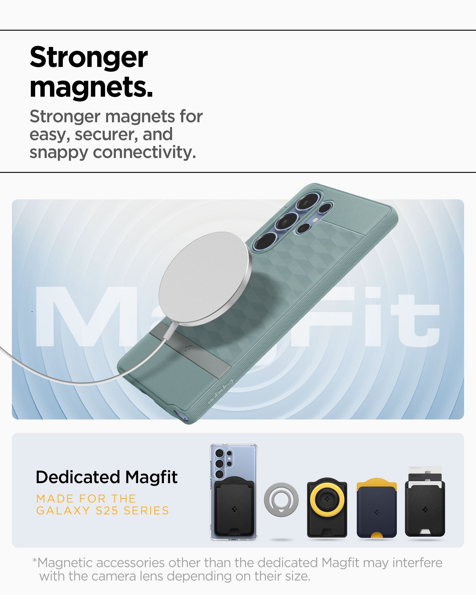 Spigen Parallax MagSafe, sage green - Samsung Galaxy S25 Ultra (15)
