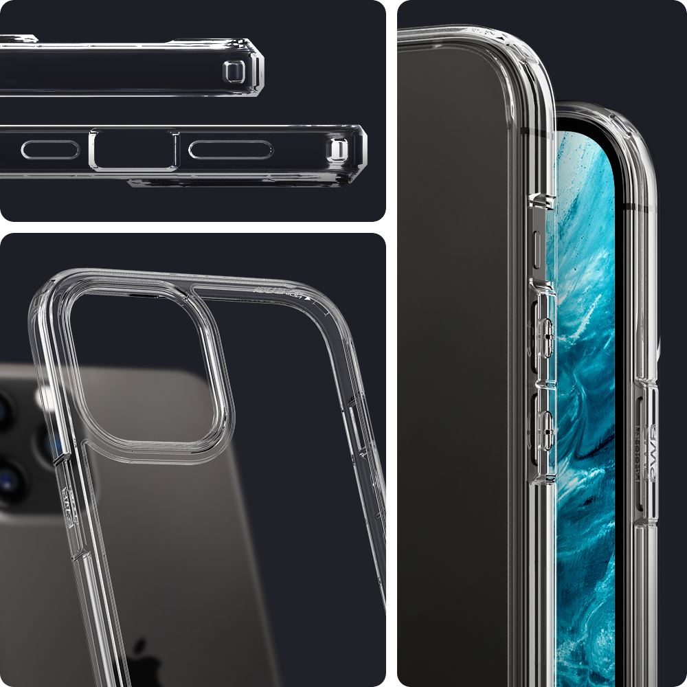 Spigen Ultra Hybrid, clear - iPhone 12 Pro Max (8)