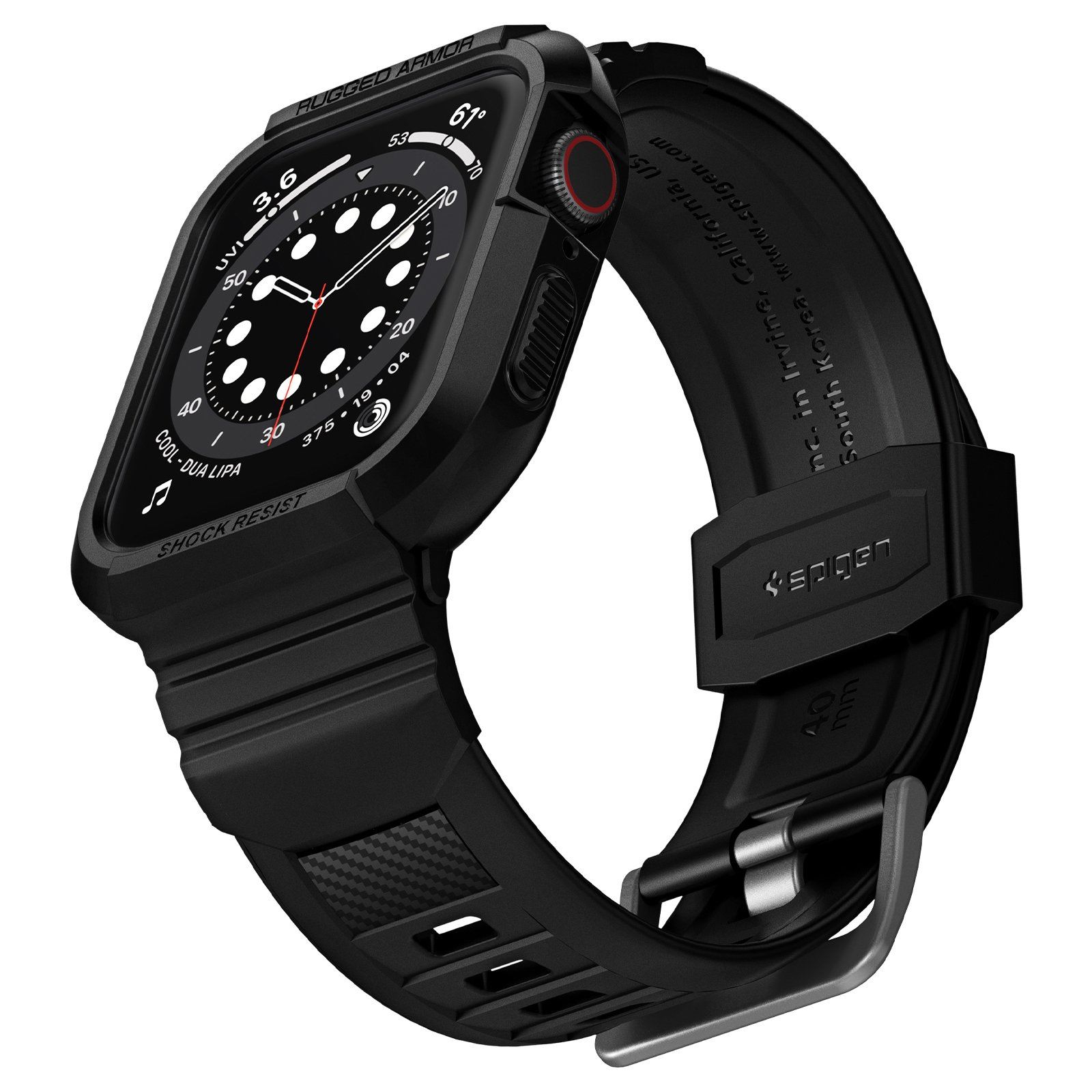 Spigen Rugged Armor Pro, black - Apple Watch 41mm/40mm (2)