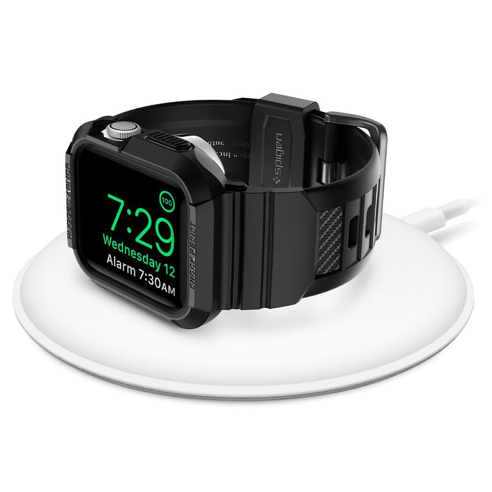 Spigen Rugged Armor Pro, black - Apple Watch 41mm/40mm (5)