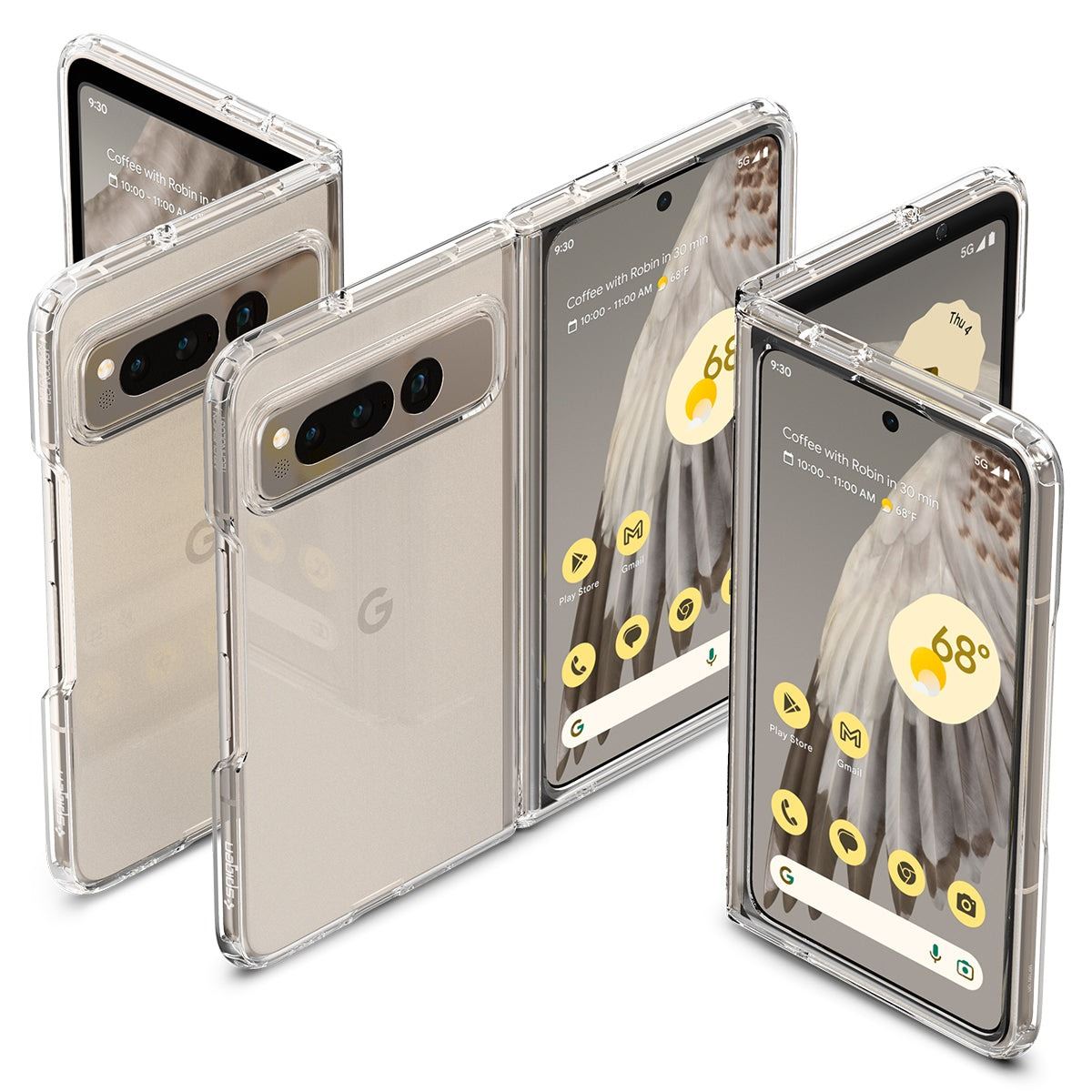 Spigen Ultra Hybrid, clear - Google Pixel Fold (2)