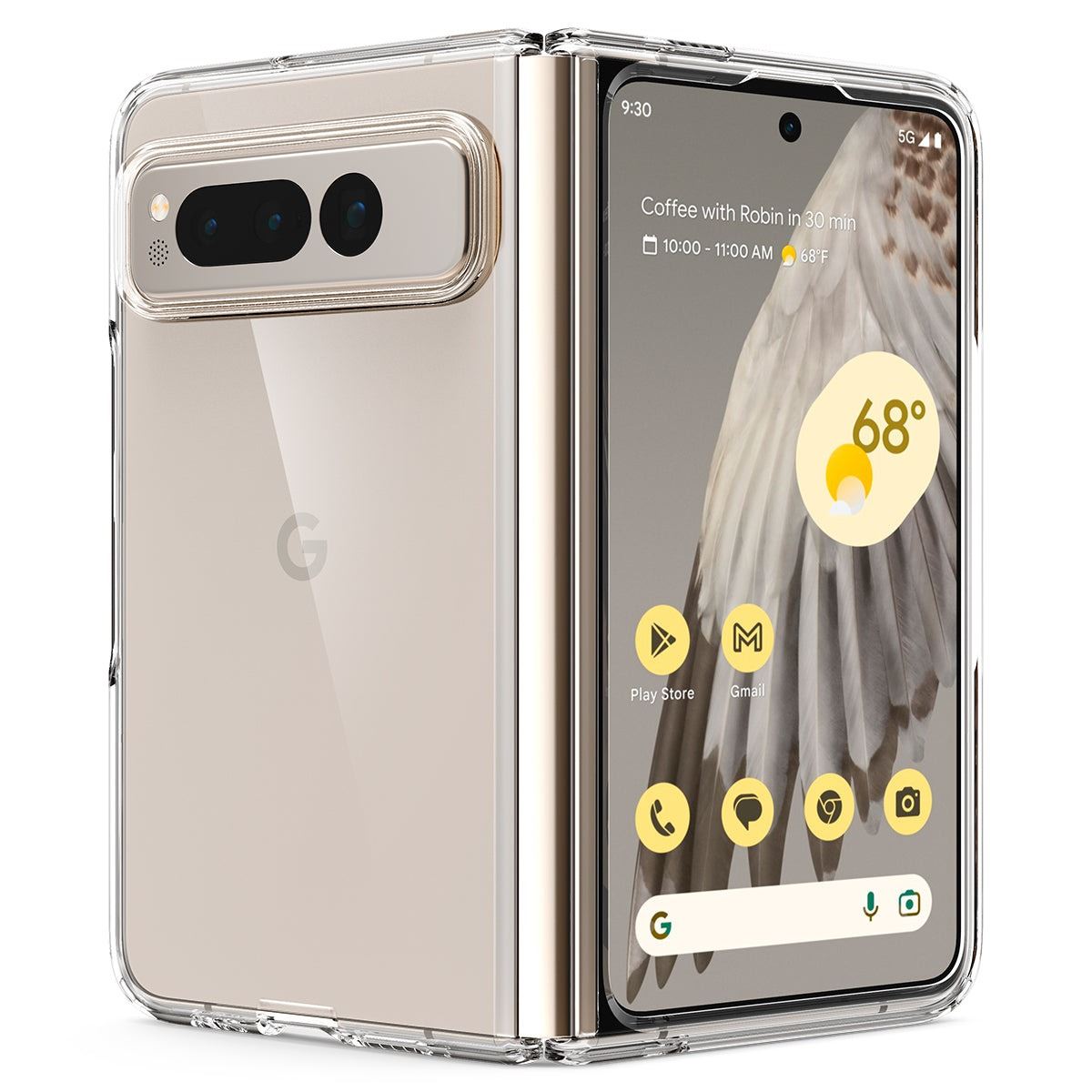 Spigen Ultra Hybrid, clear - Google Pixel Fold (3)