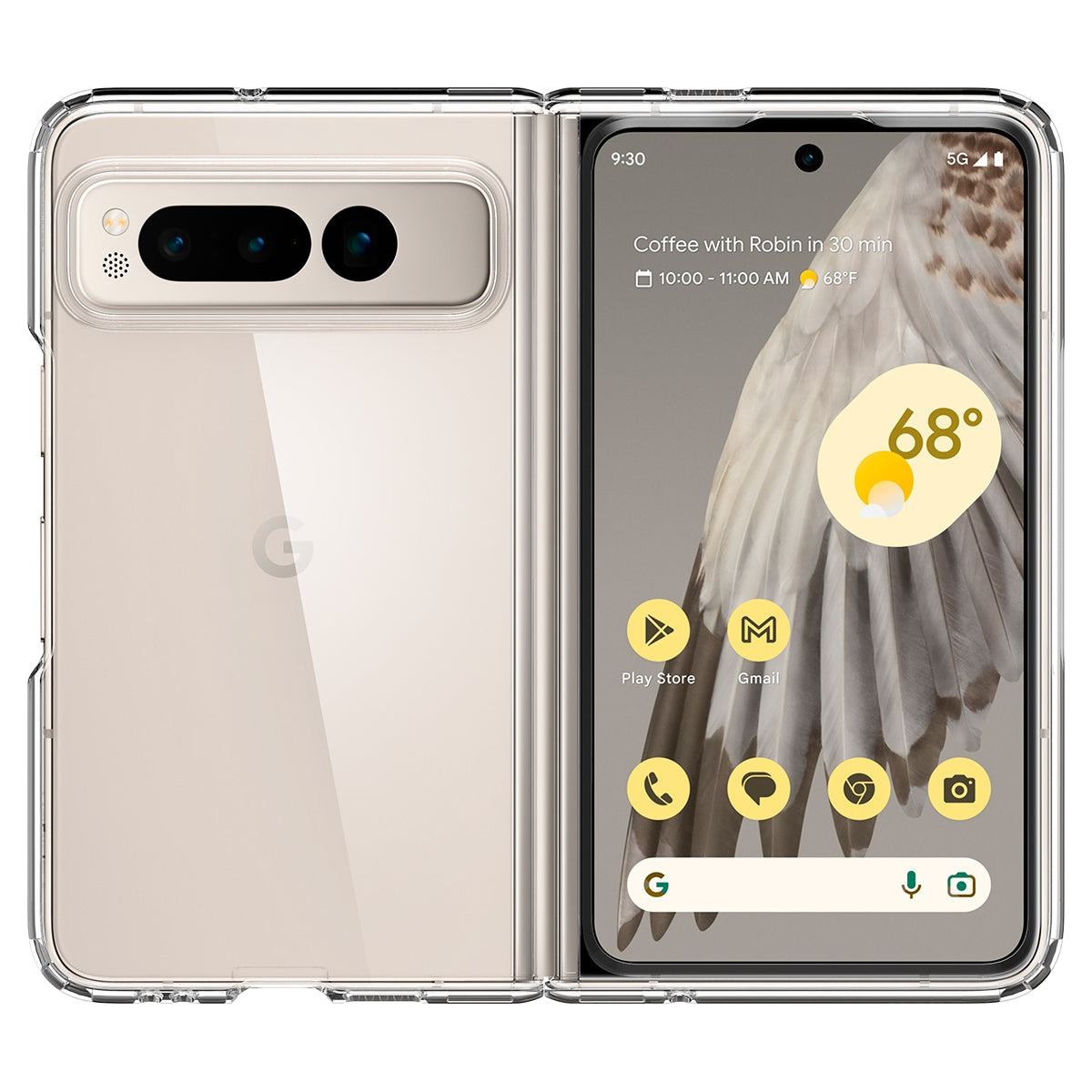 Spigen Ultra Hybrid, clear - Google Pixel Fold (5)