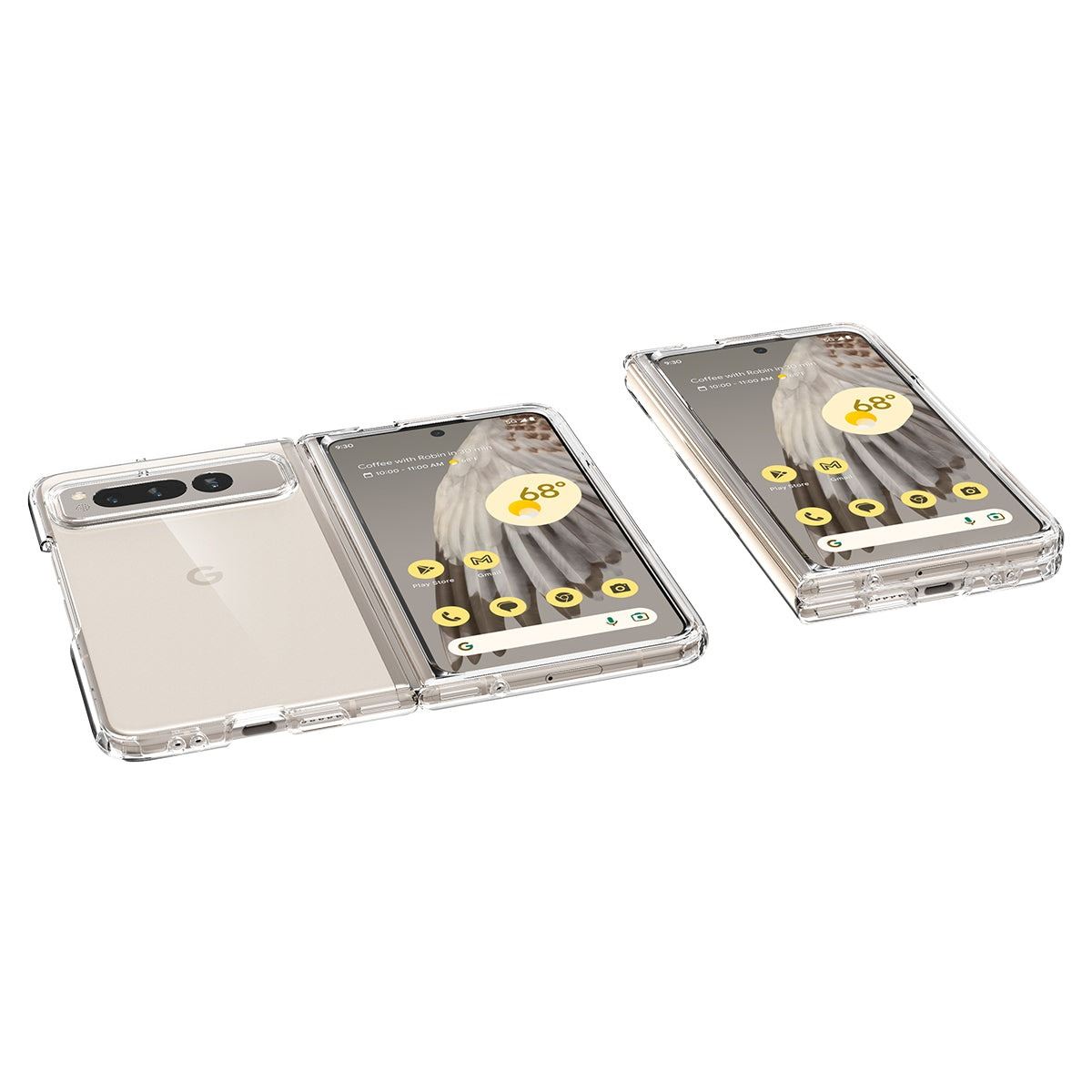 Spigen Ultra Hybrid, clear - Google Pixel Fold (6)