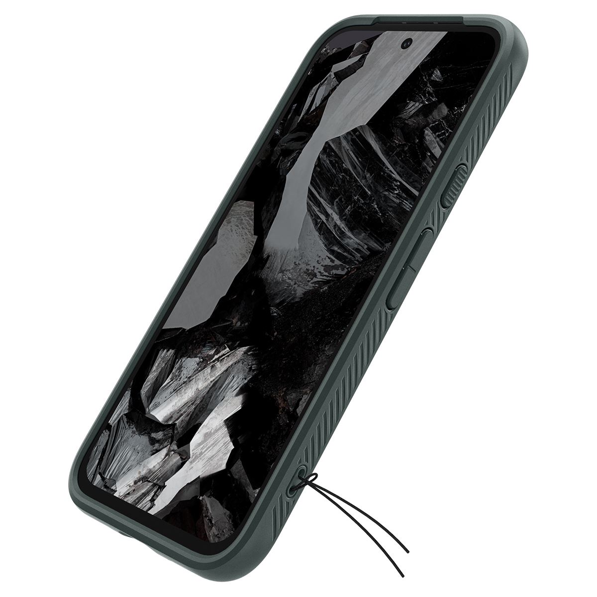 Spigen Liquid Air, abyss green - Google Pixel 8a (13)