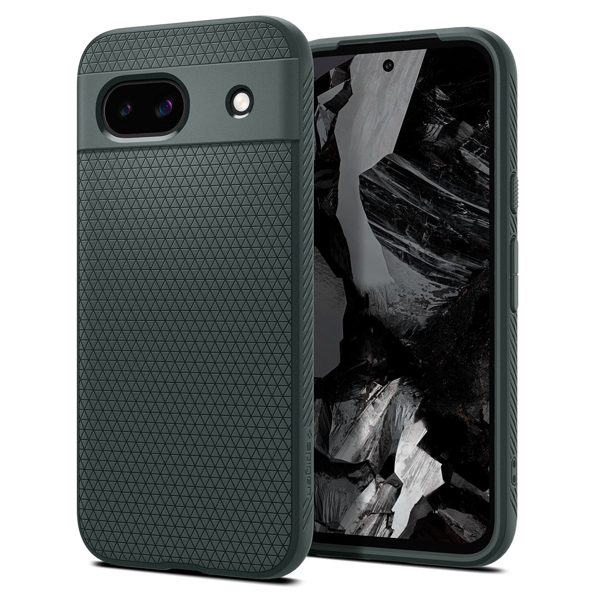Spigen Liquid Air, abyss green - Google Pixel 8a