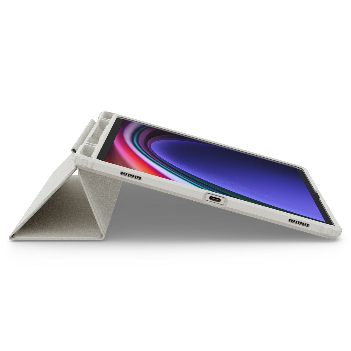 Spigen Ultra Hybrid Pro, gray - Samsung Galaxy Tab S10/S9+ (6)
