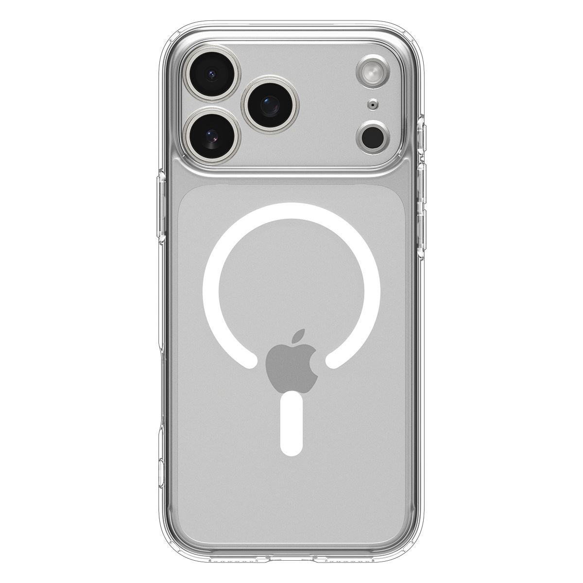 Spigen Ultra Hybrid MagSafe, clear white - iPhone 17 Pro (2)