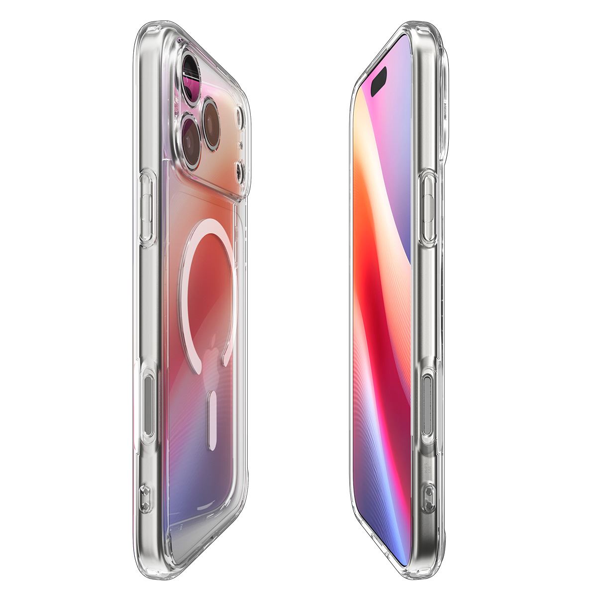 Spigen Ultra Hybrid MagSafe, clear white - iPhone 17 Pro (6)