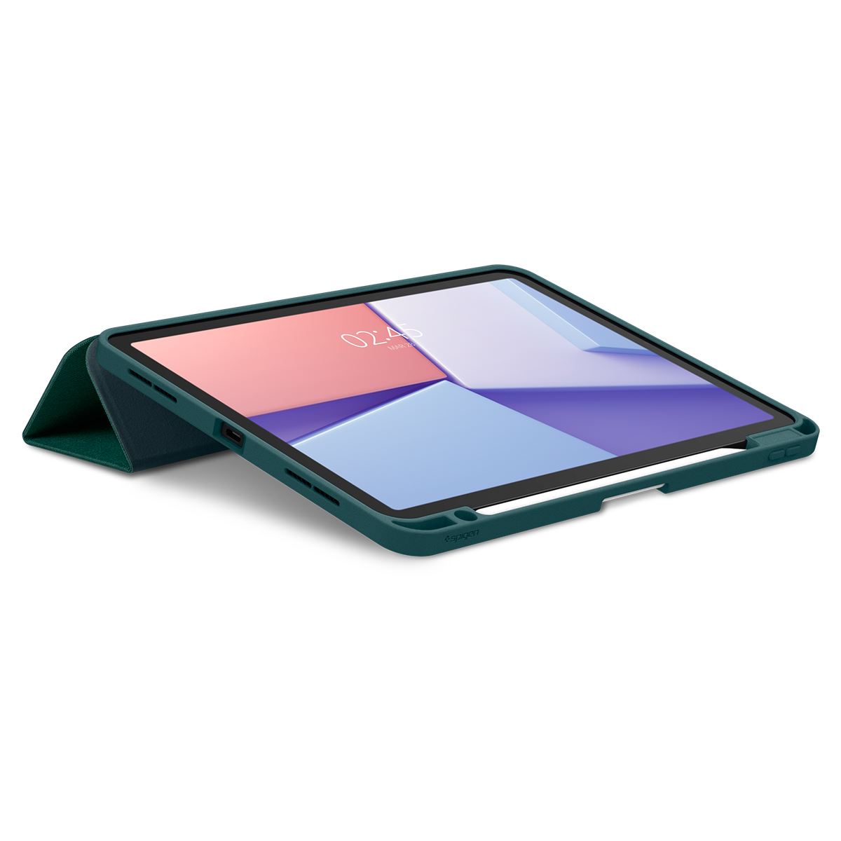 Spigen Urban Fit, midnight green - iPad Air 11" 2024/2025 (4)