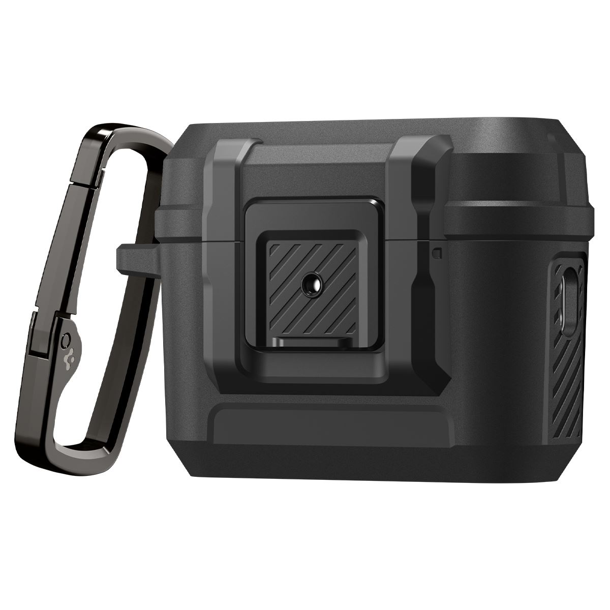 Spigen Lock Fit, matte black - AirPods Pro 3 (1)
