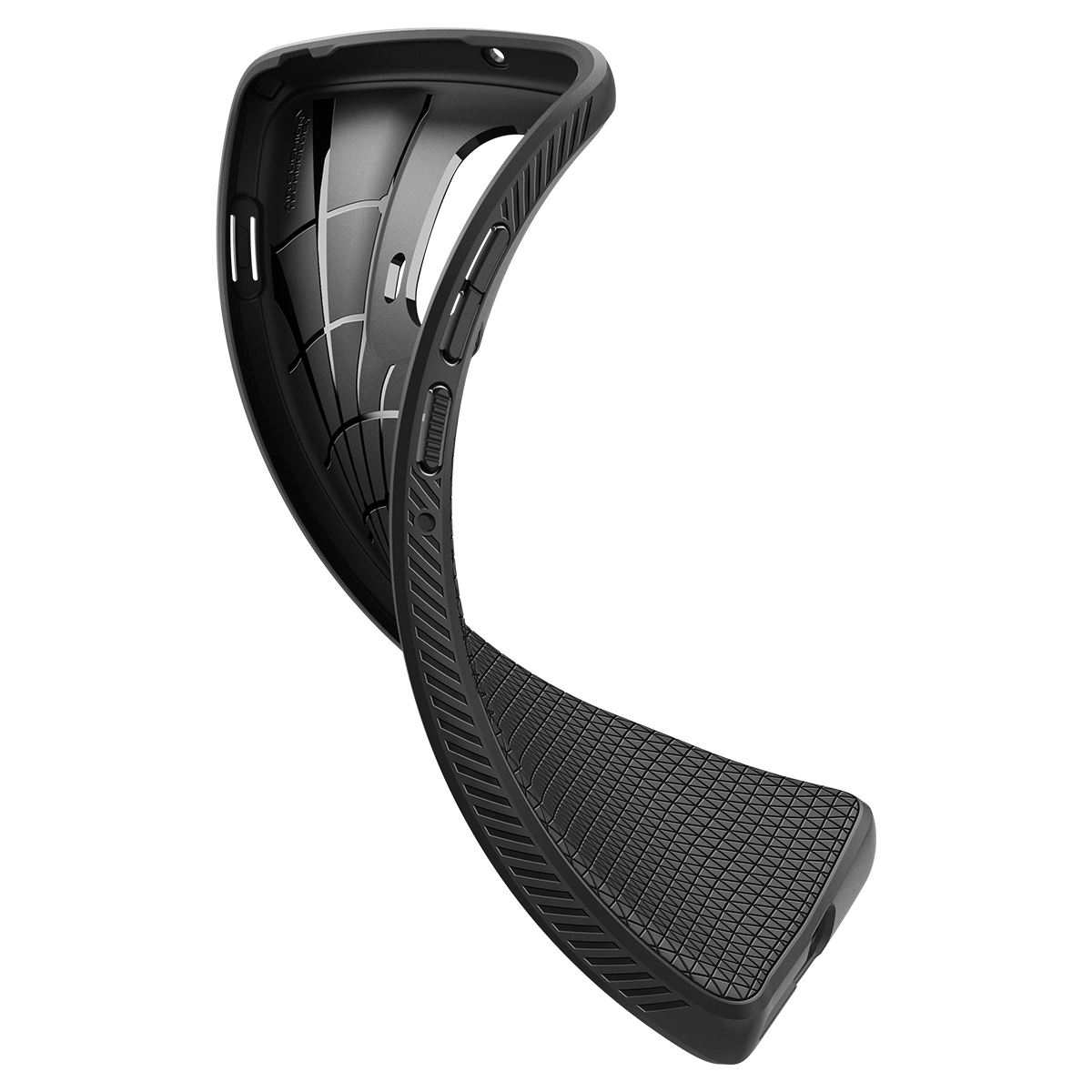 Spigen Liquid Air, matte black - Motorola Edge 2024 (10)
