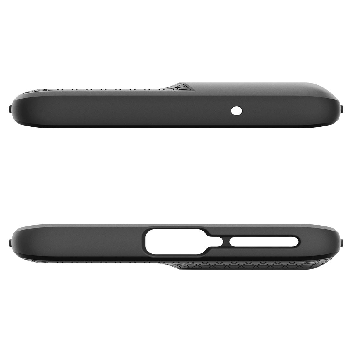 Spigen Liquid Air, matte black - Motorola Edge 2024 (6)