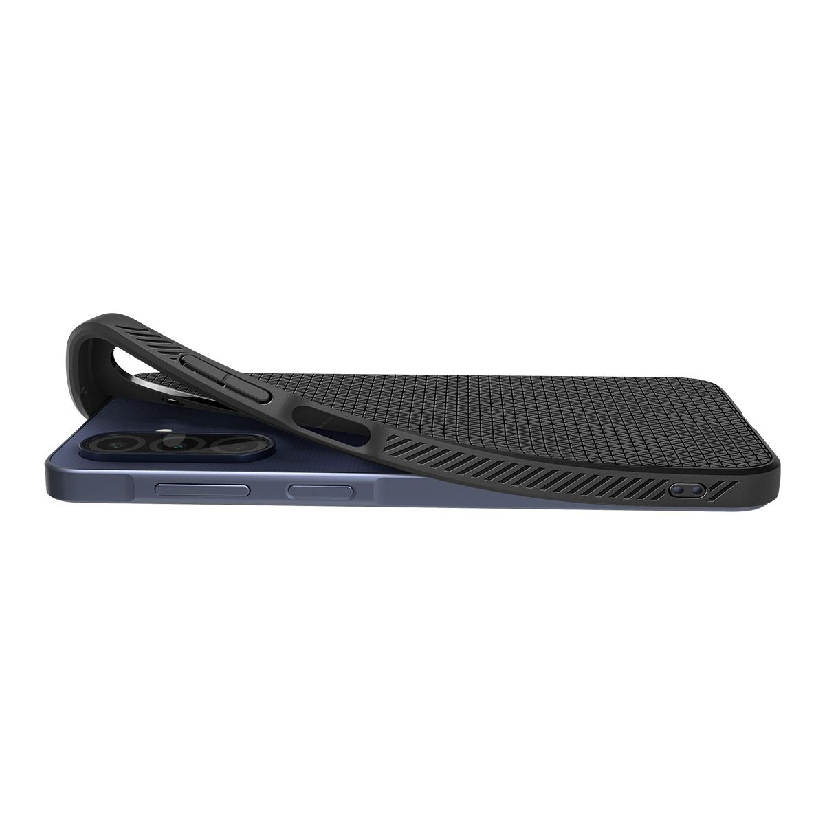Spigen Liquid Air, matte black - Samsung Galaxy A26 5G (11)