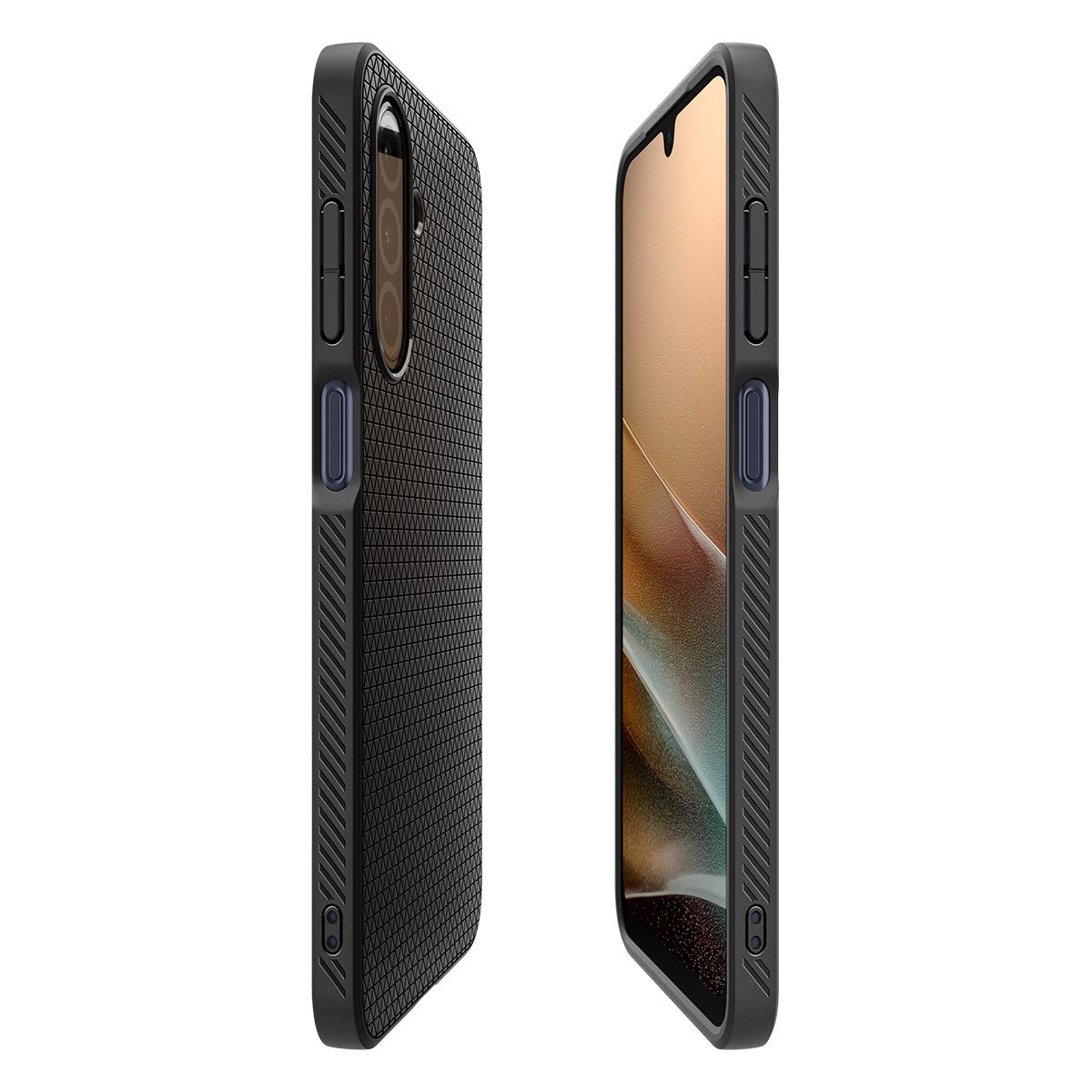 Spigen Liquid Air, matte black - Samsung Galaxy A26 5G (8)