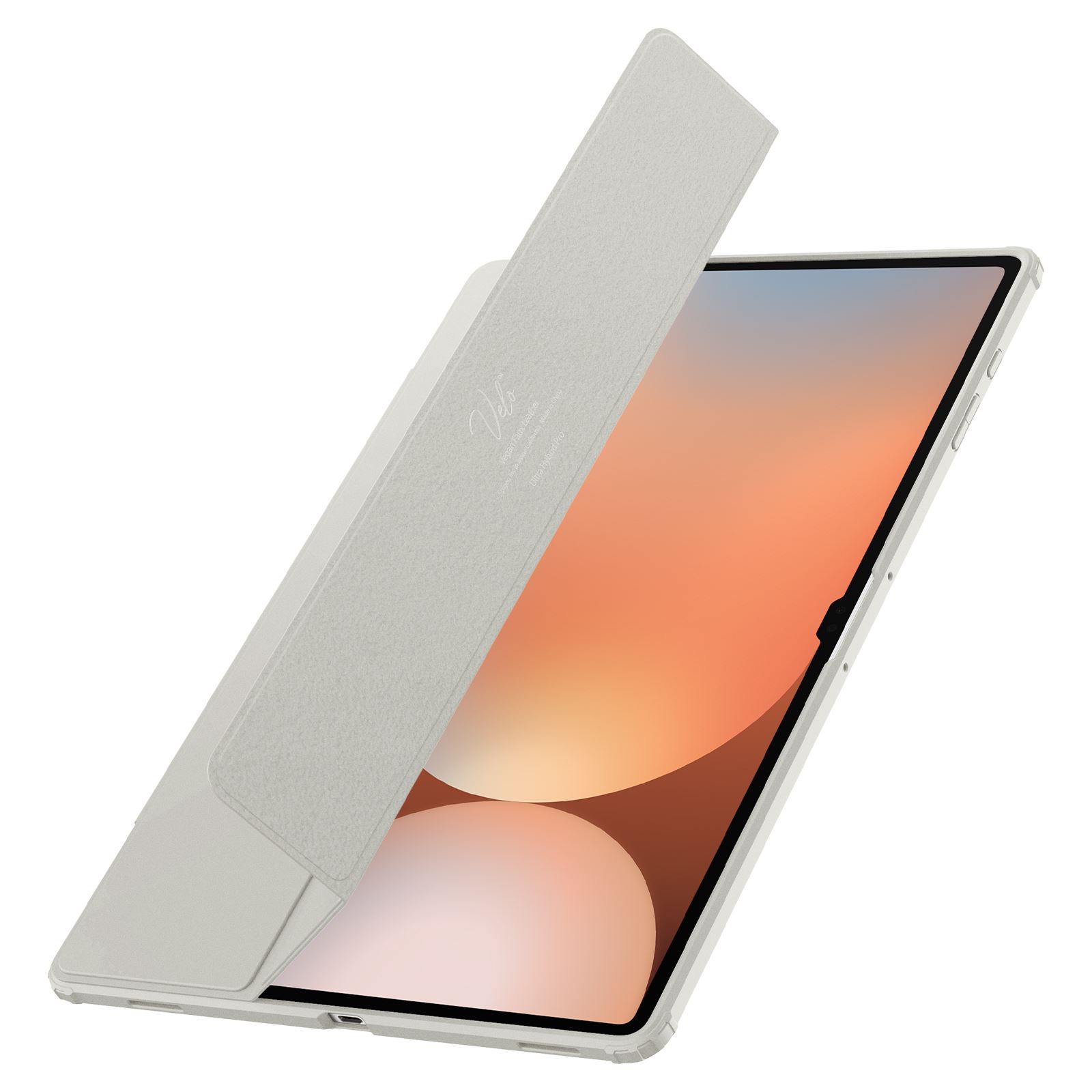 Spigen Ultra Hybrid Pro, gray - Samsung Galaxy Tab S10/S9/S8 Ultra (6)