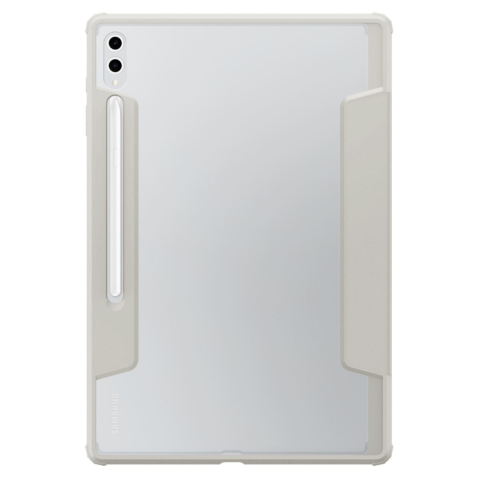 Spigen Ultra Hybrid Pro, gray - Samsung Galaxy Tab S10/S9/S8 Ultra (8)