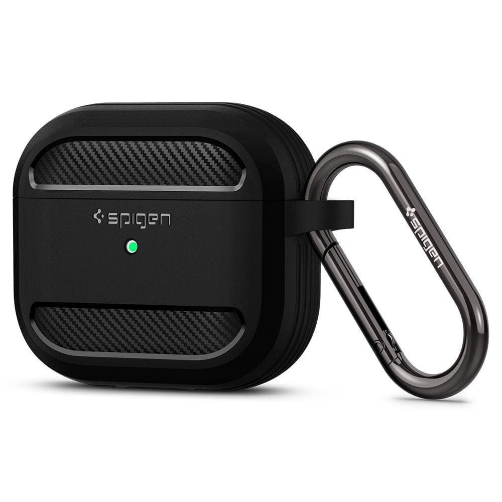 Spigen Rugged Armor, black - AirPods 3 (1)