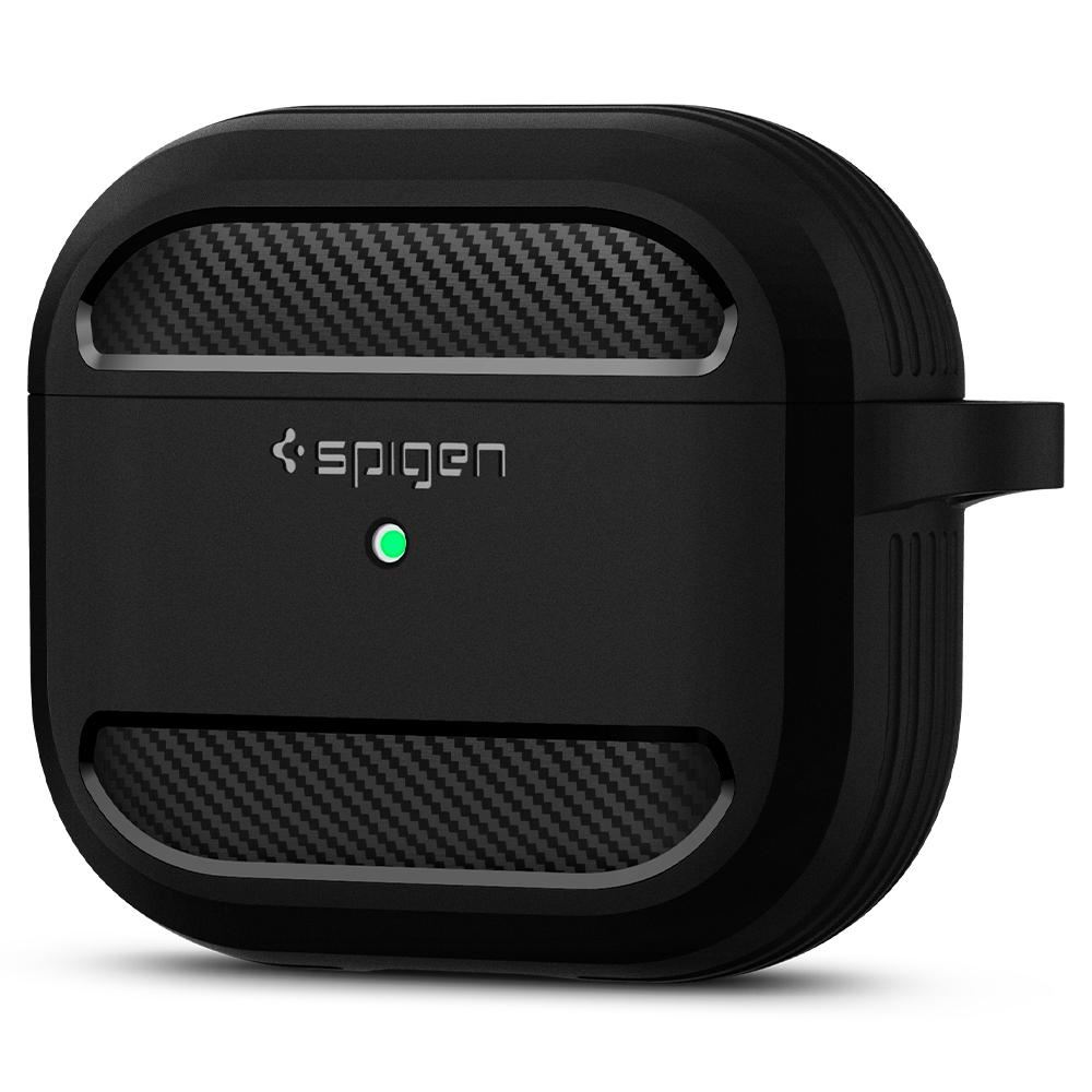 Spigen Rugged Armor, black - AirPods 3 (2)