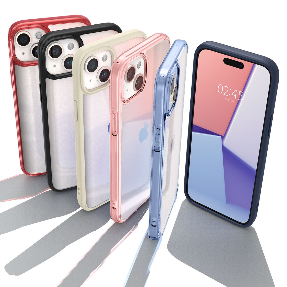 Spigen Crystal Hybrid, crystal clear - iPhone 15 (12)