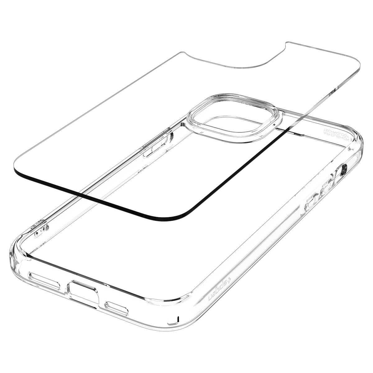 Spigen Crystal Hybrid, crystal clear - iPhone 15 (13)