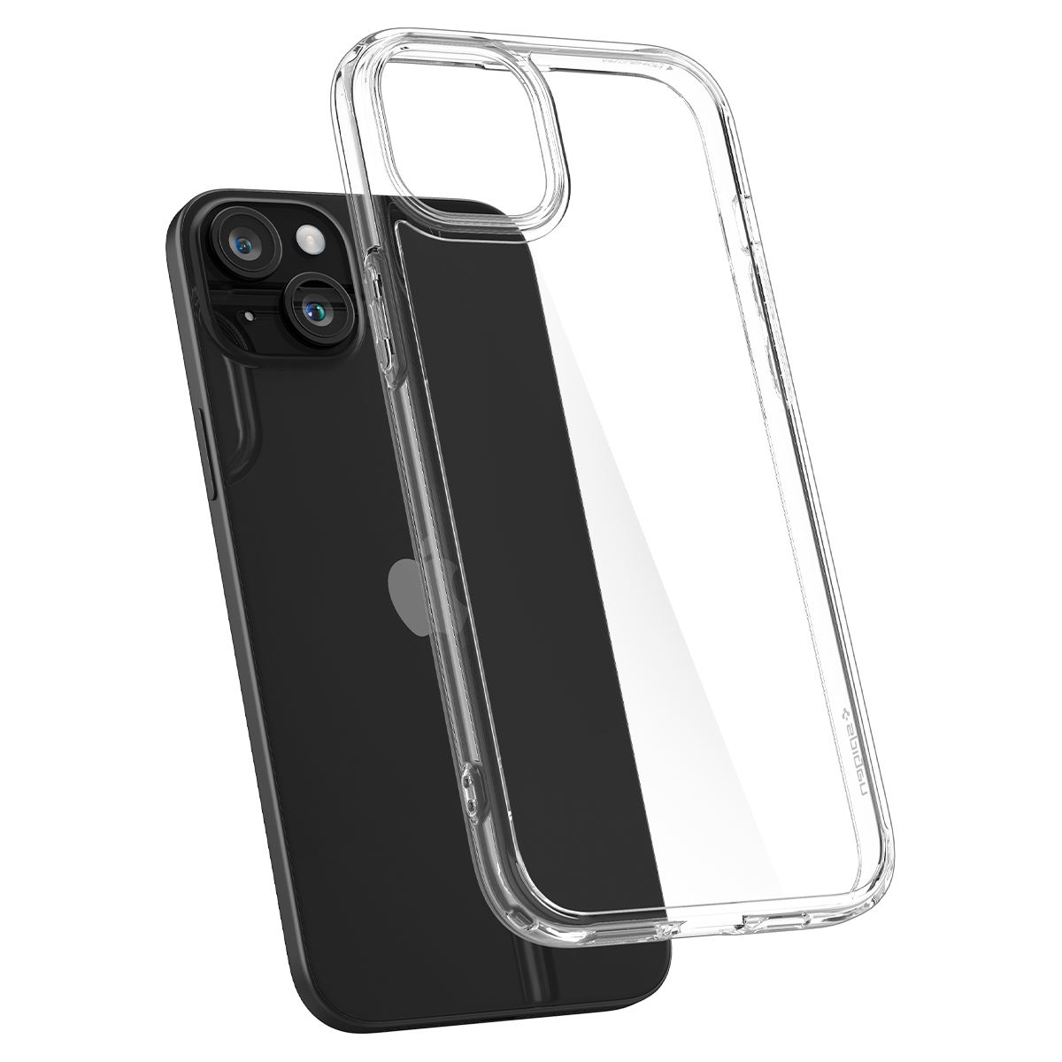 Spigen Crystal Hybrid, crystal clear - iPhone 15 (6)