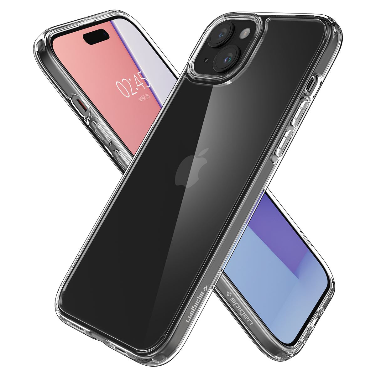 Spigen Crystal Hybrid, crystal clear - iPhone 15 (7)