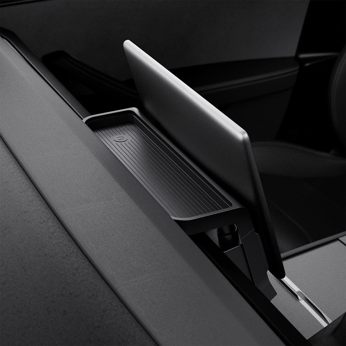 Spigen Tesla Under Screen Storage Organizer, black - Tesla Model 3 2024 (8)