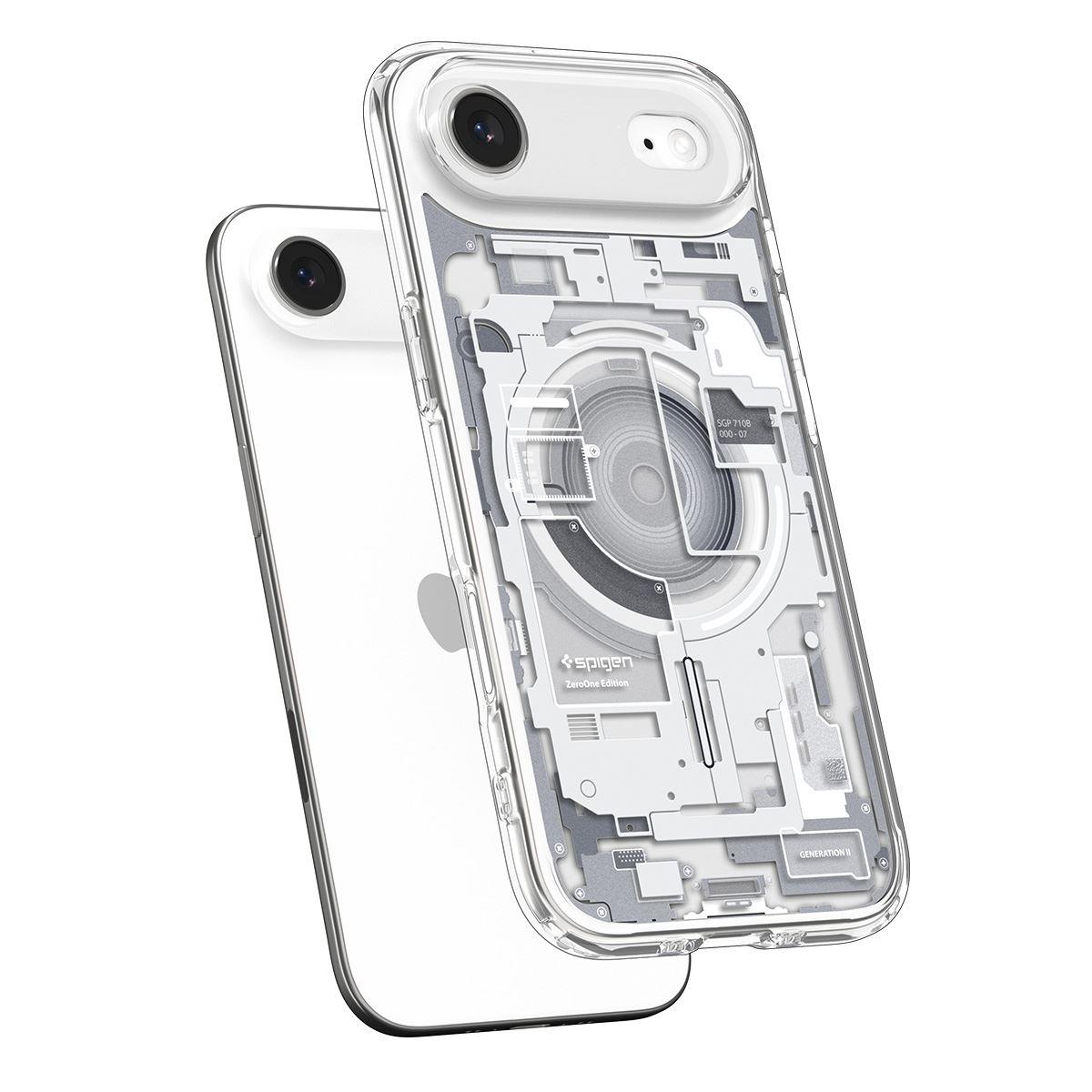 Spigen Ultra Hybrid MagSafe, zero one white - iPhone Air (5)