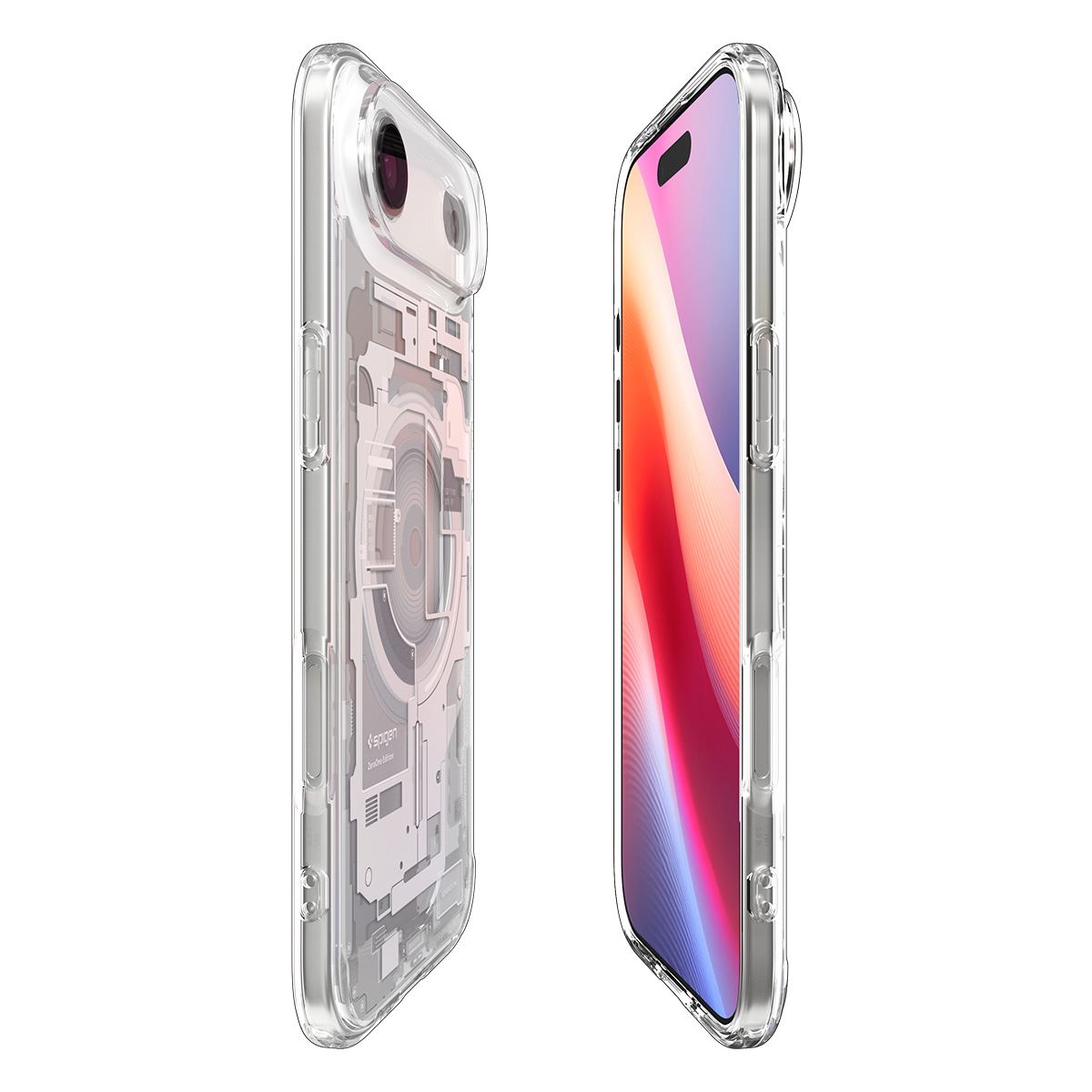 Spigen Ultra Hybrid MagSafe, zero one white - iPhone Air (6)