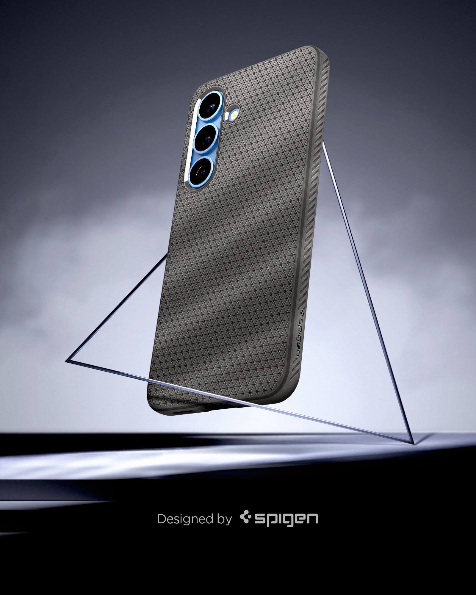 Spigen Liquid Air, marble gray - Samsung Galaxy S25 (14)