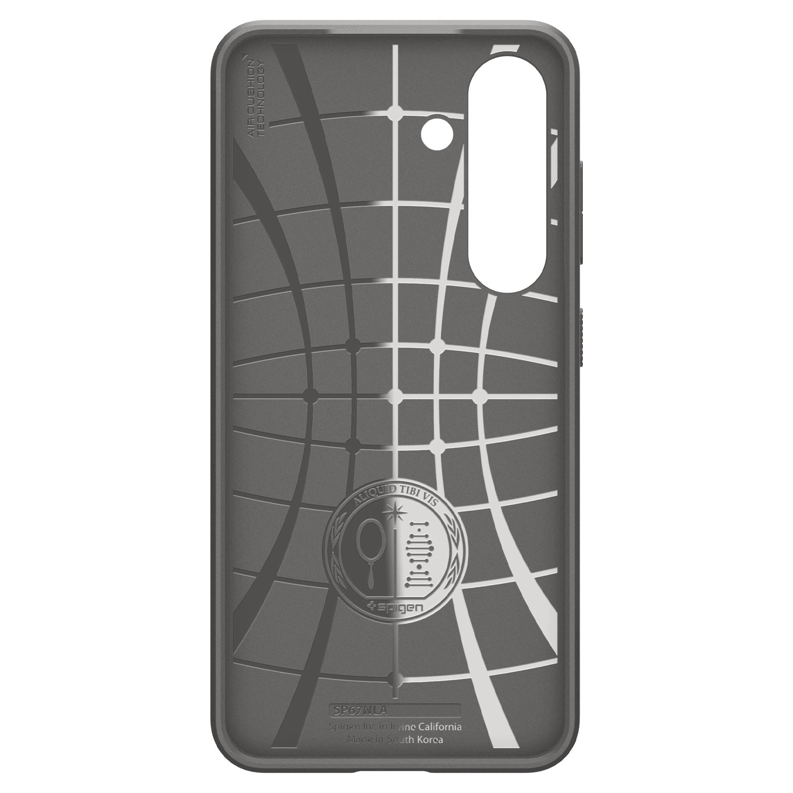 Spigen Liquid Air, marble gray - Samsung Galaxy S25 (4)