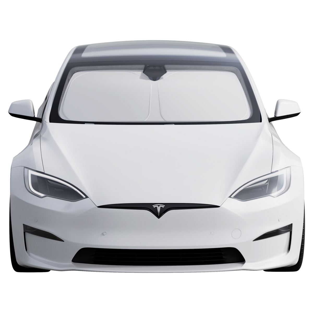 Spigen Tesla Car Front Windshield Sunshade, black - Tesla Model S (6)