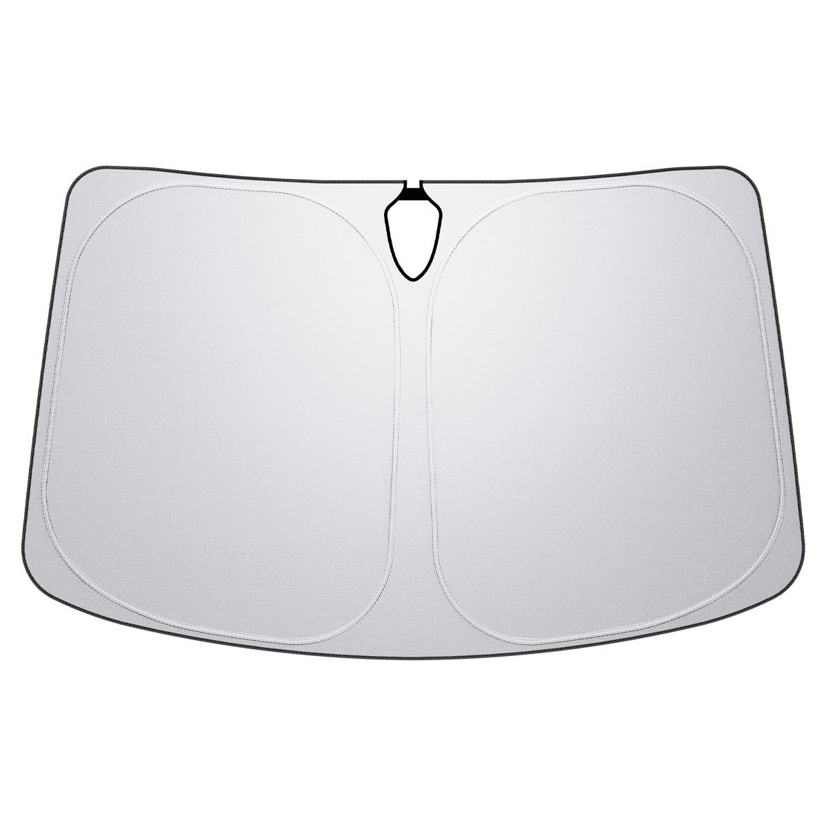 Spigen Tesla Car Front Windshield Sunshade, black - Tesla Model S (9)