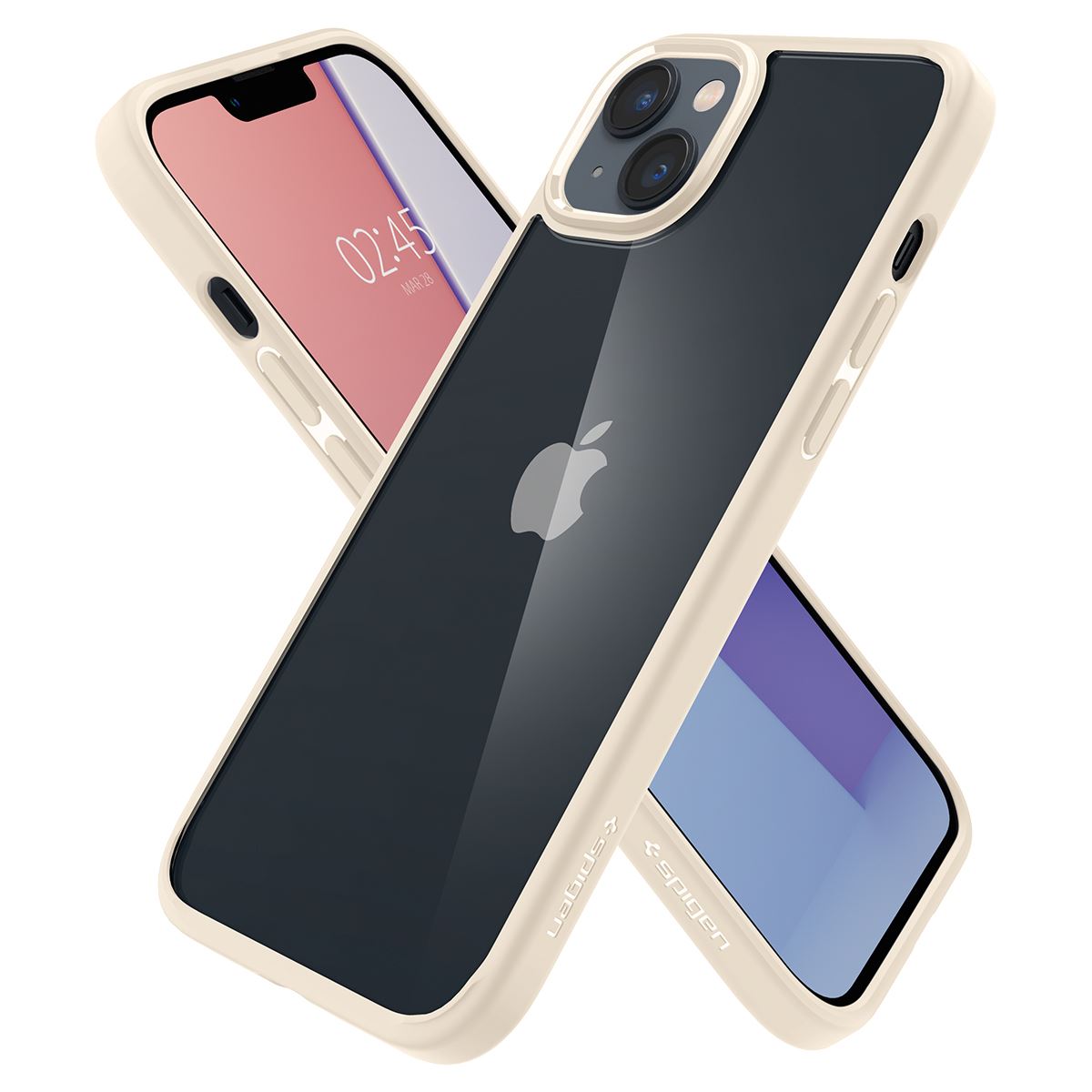 Spigen Crystal Hybrid, sand beige - iPhone 14 Plus (7)