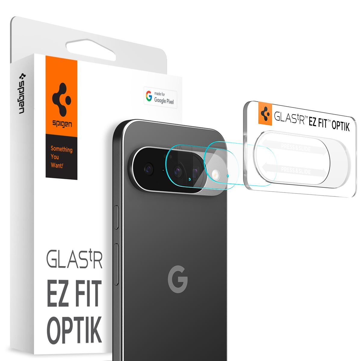 Spigen Glass tR EZ Fit Optik 2 Pack, crystal clear - Google Pixel 10
